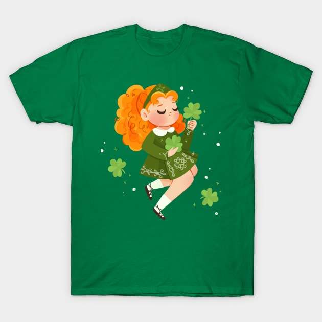 Irish dancer T-Shirt by Lobomaravilha